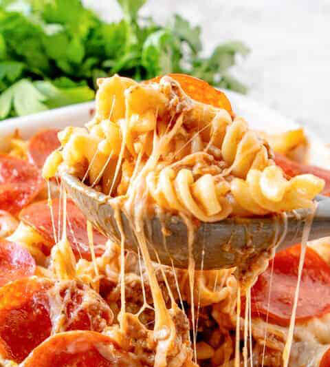 Pizza Pasta Casserole